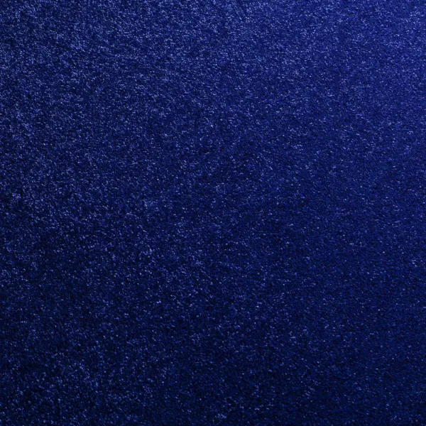 JAB Amaze 752 royalblau – quadratische Draufsicht Velours-Teppichboden in royalblau